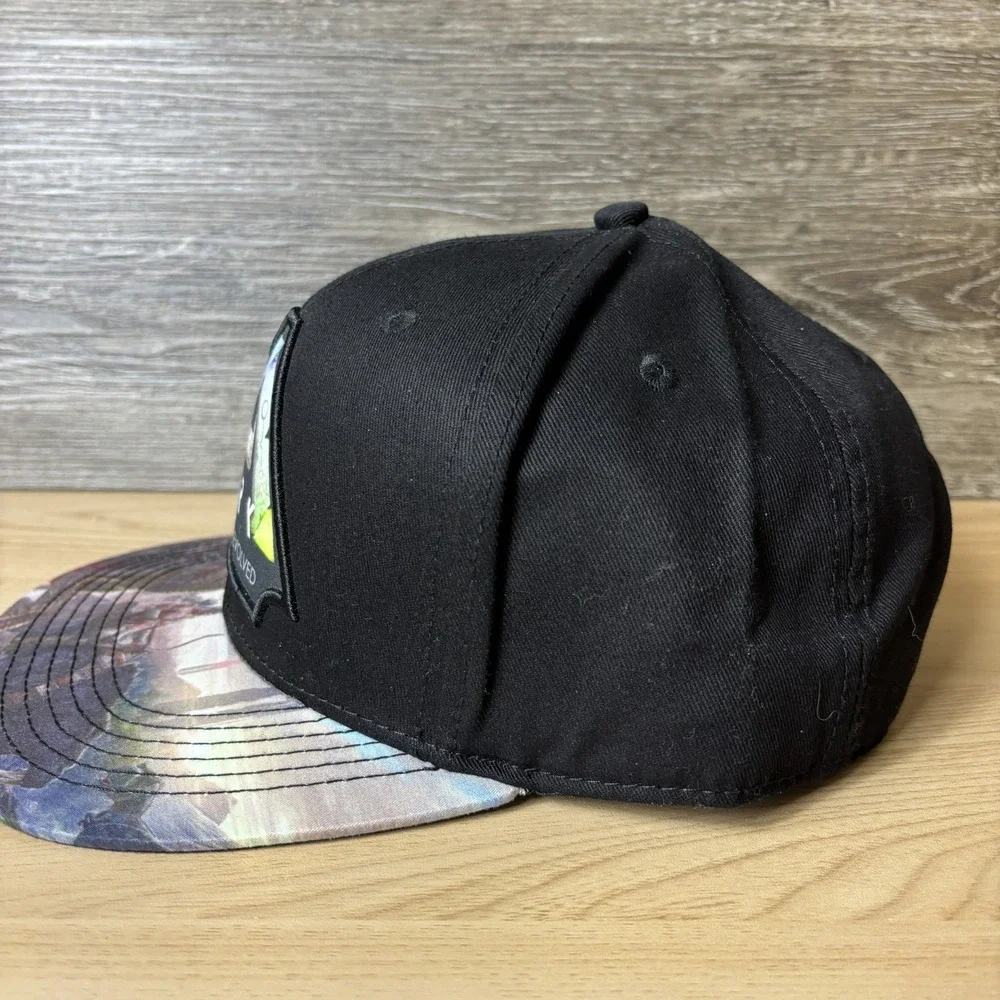 ARK Survival Evolved Hat Cap Snap Back Black Gaming Gamer Multicolor Brim Mens